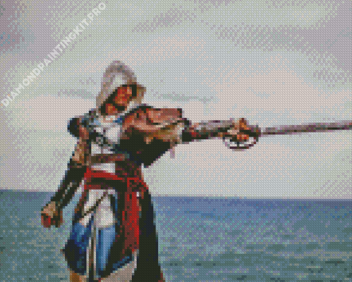 Edward Kenway Assassins Creed Diamond Painting