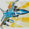 F 16 Fighting Falcon Diamond Painting