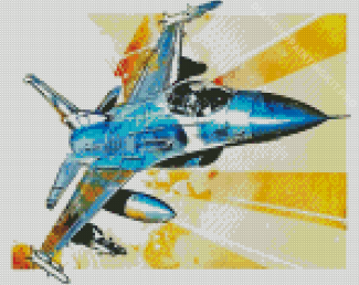 F 16 Fighting Falcon Diamond Painting