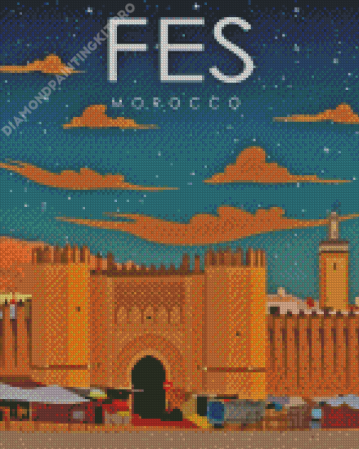 Fez Morocco Diamond Painting