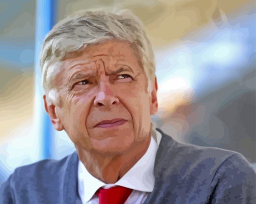 Football Manager Arsene Wenger Diamond Painting