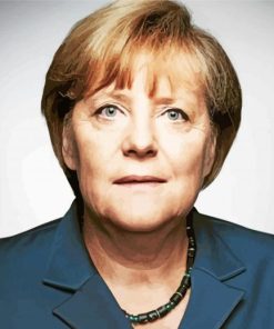 Former Chancellor of Germany Angela Merkel Diamond Painting