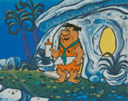 Fred Flintstones Diamond Painting