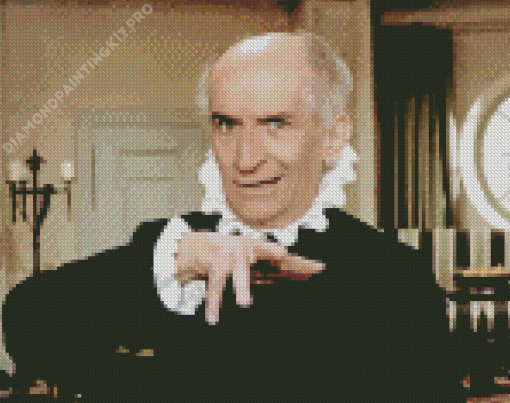 French Actor Louis De Funes Diamond Painting