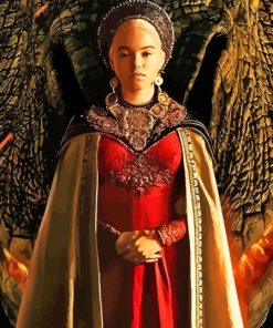 Game Of Thrones Queen Rhaenyra Diamond Painting