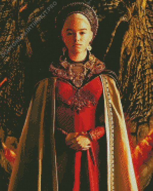 Game Of Thrones Queen Rhaenyra Diamond Painting