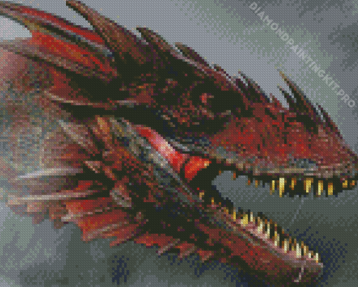 Game of Thrones Dragon Diamond Painting