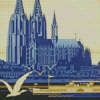 Gemany Cologne City Poster Diamond Painting