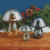 Glass Mushrooms Diamond Painting