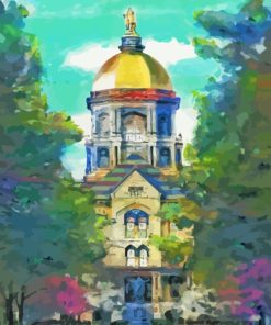 Golden Dome Diamond Painting