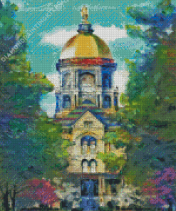 Golden Dome Diamond Painting