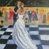 Groom and Bride Wedding Dance Diamond Painting