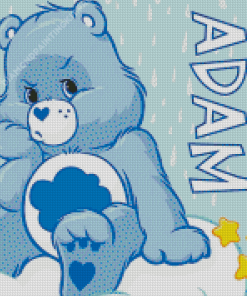 Grumpy Care Bear Diamond Painting