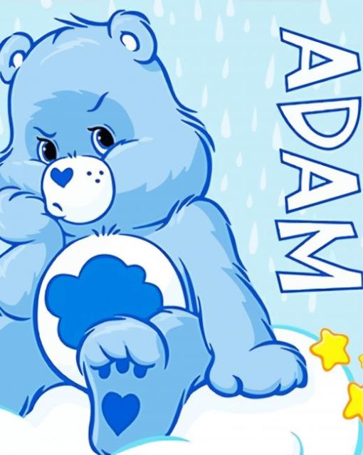 Grumpy Care Bear Diamond Painting