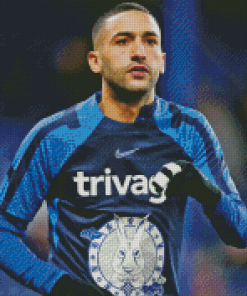 Hakim Ziyech Chelsea Player Diamond Painting