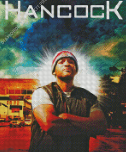 Hancock Movie Poster Diamond Painting