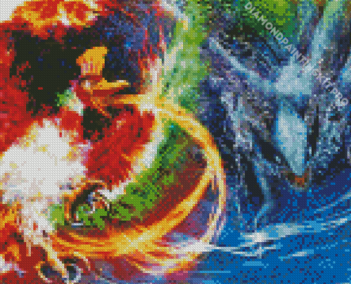 Ho Oh and Lugia Diamond Painting