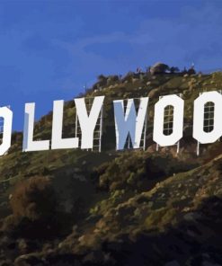 Hollywood Sign Diamond Painting