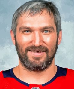 Ice Hockey Alexander Ovechkin Diamond Painting