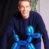 Jeff Koons With Balloon Dog Diamond Painting