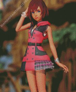 Kairi Kingdom Hearts Game Diamond Painting