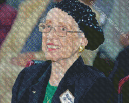 Katherine Johnson Mathematician Diamond Painting