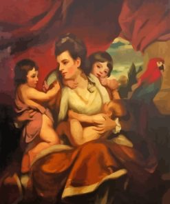 Lady Cockburn and Her Three Eldest Sons Diamond Painting