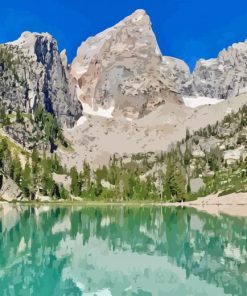 Lake Teton Diamond Painting