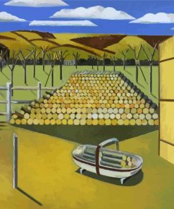 Landscape At Iden Paul Nash Diamond Painting
