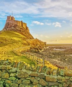 Lindisfarne Castle Diamond Painting