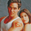 Lois and Clark Diamond Painting