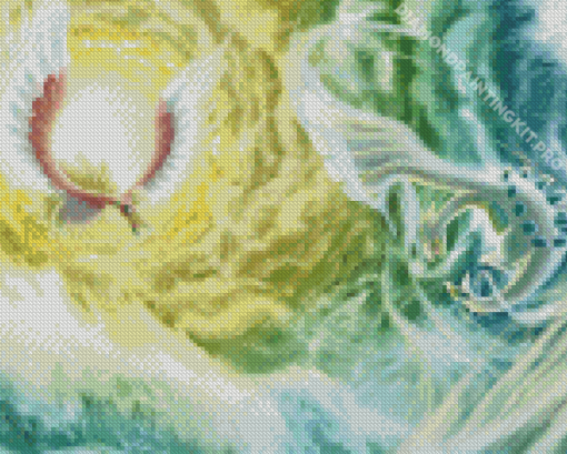 Lugia Vs Ho Oh Pokemon Diamond Painting