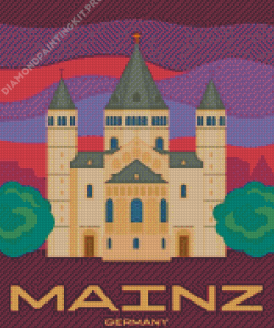 Mainz Germany Poster Diamond Painting