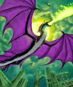 Maleficent Dragon Diamond Painting