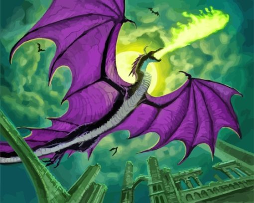 Maleficent Dragon Diamond Painting