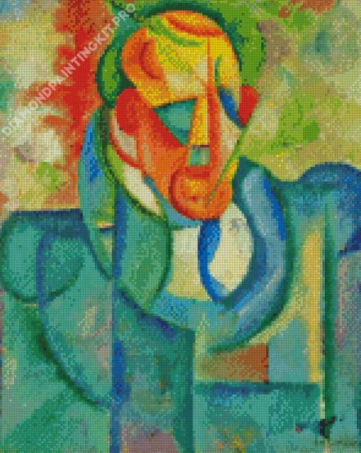 Man by Amadeo De Souza Cardoso Diamond Painting