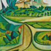 Manhufe Landscape By Amadeo De Souza Diamond Painting