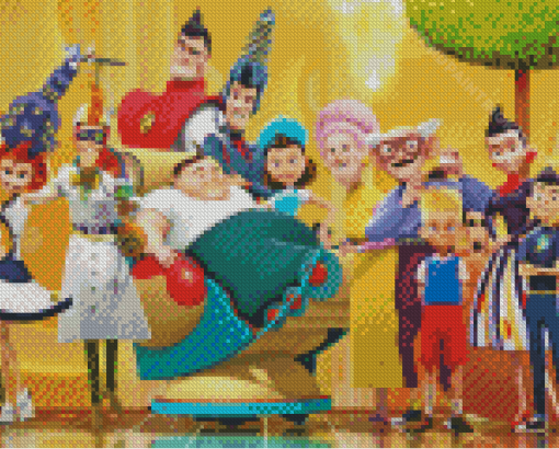 Meet The Robinsons Characters Diamond Painting