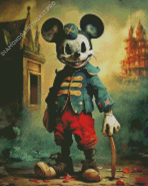 Mickey Mouse Horror Diamond Painting