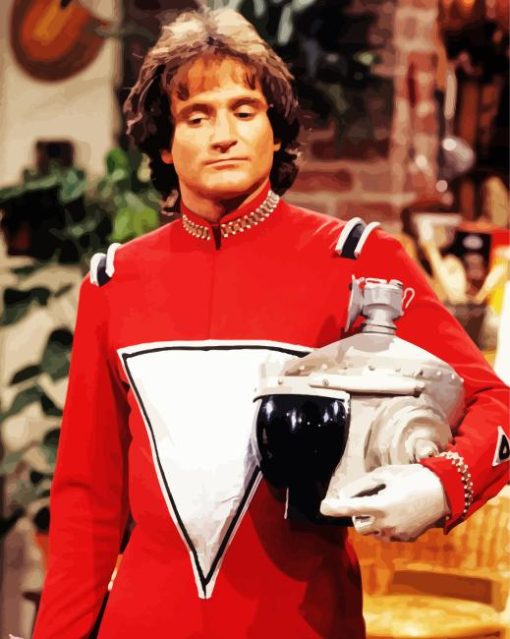 Mork Sitcom Character Diamond Painting