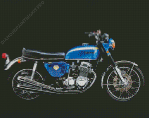 Motorcycle Honda CB750 Diamond Painting