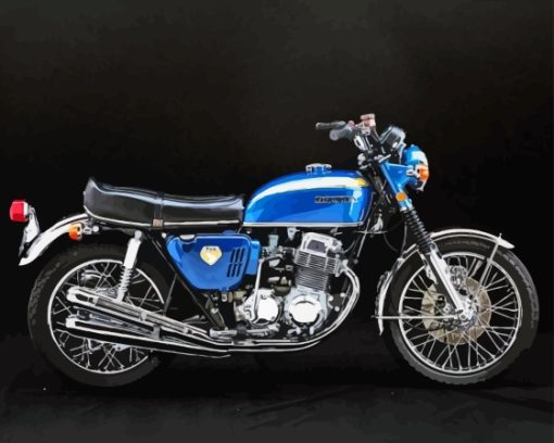 Motorcycle Honda CB750 Diamond Painting