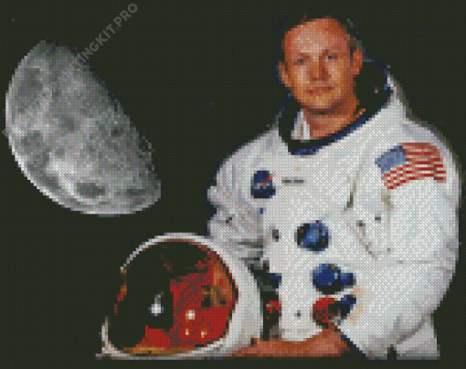 Nasa Neil Armstrong Diamond Painting