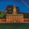 Philadelphia Independence Hall Diamond Painting