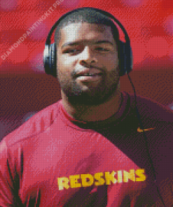 Player Trent Williams Diamond Painting