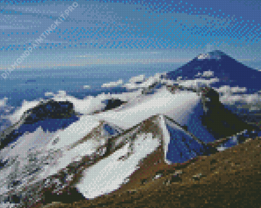 Popocatepetl Diamond Painting