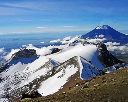 Popocatepetl Diamond Painting