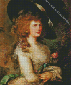 Portrait of Georgiana Duchess of Devonshire Diamond Painting