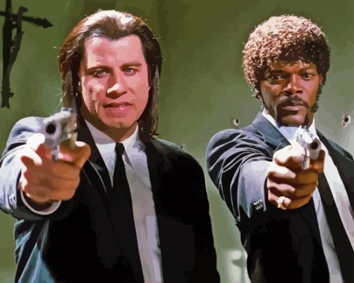 Pulp Fiction Movie Characters Diamond Painting