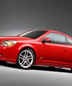 Red Chevrolet Cobalt Car Diamond Painting